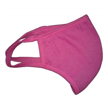 Empura PPE102 Reusable Cloth Face Mask, Washable Pink 2-Ply Fabric, Single