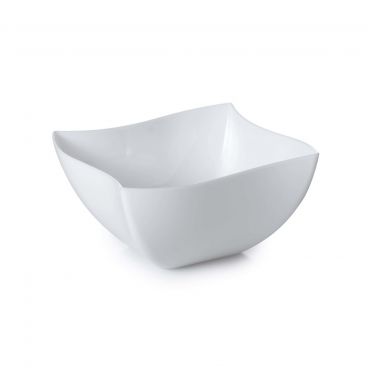 Fineline Wavetrends / Tiny Temptations 180-WH 8 oz. White Plastic Bowl 