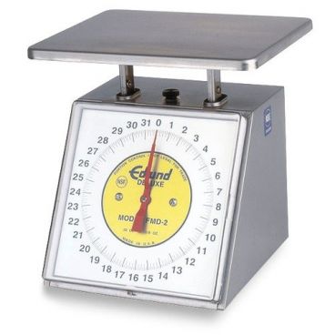 Edlund FMD-2 Deluxe Four Star 32 oz. Portion Scale with Oversized 7" x 8 3/4" Platform