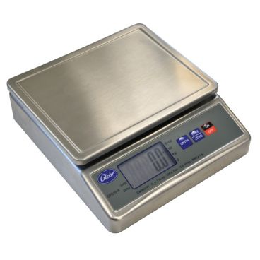 Globe GPS10-S Stainless Steel 10 lb. Digital Portion Control Scale