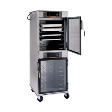 Carter-Hoffmann HL8-12 Full Siize hotLOGIX Heated Holding Cabinet with 2 Compartments - 120V