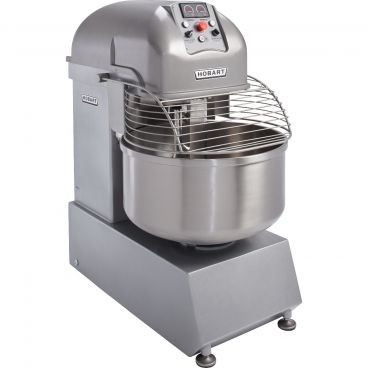 Hobart HSU440-1 Heavy-Duty 440 lb Spiral Dough Mixer With 2-Speed Mix Arm And Reversible Bowl Drive, 10.7 HP Spiral Motor / 1.5 HP Bowl Motor, 208 Volts, 3-phase