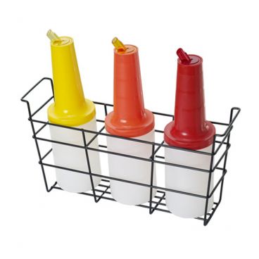 Krowne KR-420 Three Compartment Wire Frame Bottle Well