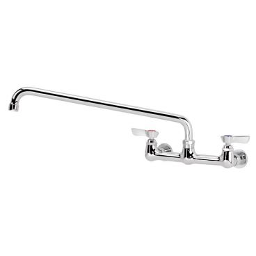 Krowne 12-816L Silver Series Low Lead Wall Mount Faucet With 16" Swing Spout, 8" Centers