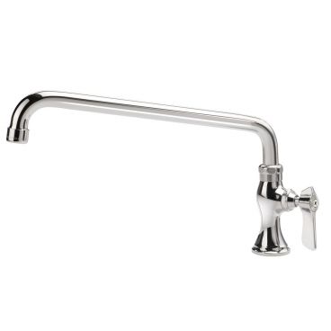 Krowne 16-109L Silver Series Low Lead Deck Mount Pantry Faucet With 12" Swing Spout, Single Center
