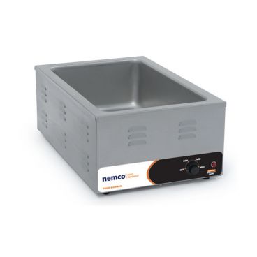 Nemco 6055A 12" x 20" Stainless Steel Countertop Food Warmer - 120V, 1200W