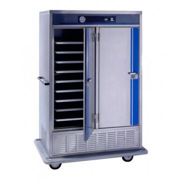 Carter-Hoffmann PHB975 Stainless Steel Mobile Double Door Insulated Refrigerated Cabinet - 120V
