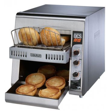 Star Holman QCS2-600H Conveyor Toaster with 3" Opening for Bagels - 2800W