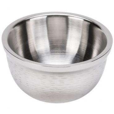 Tablecraft RB63 Remington 32 oz Stainless Steel Round Double Wall Mixing Bowl