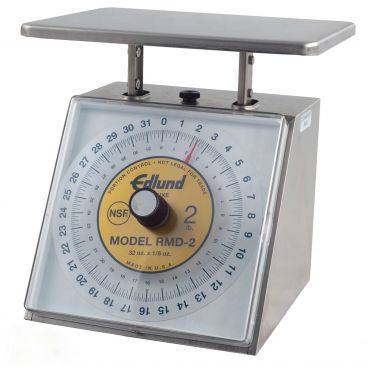 Edlund RMD-2 Four Star Series Deluxe 32 oz. Portion Scale with 7" x 8 3/4" Platform