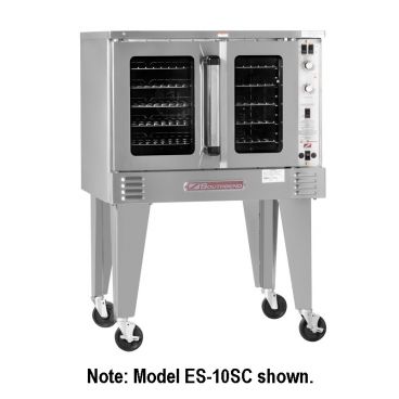 Southbend EB/10SC_240/60/1 38" G Series Single Deck Full Sized Bakery Depth Electric Convection Oven - 12kW