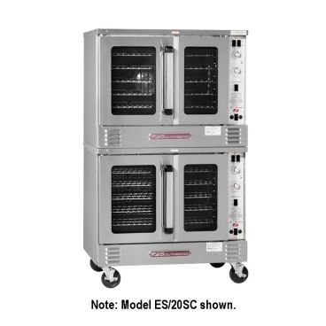 Southbend ES/20CCH_208/60/1 38" G Series Double Deck Full Sized Standard Depth Electric Convection Oven