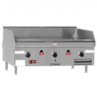 Southbend HDG-36_LP Heavy-Duty 36” Thermostatic Counterline Liquid Propane Gas Griddle With 3 Burners - 90,000 BTU