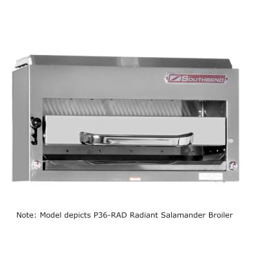 Southbend P32-RAD_LP Platinum Series 32” Liquid Propane Salamander Broiler With 4 Radiant Burners - 40,000 BTU