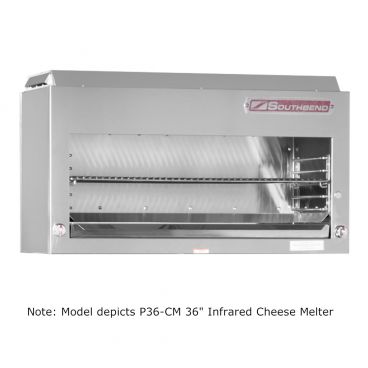 Southbend P48-CM_NAT Platinum Series 48” Natural Gas Cheese Melter With 6 Infrared Burners - 60,000 BTU