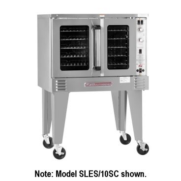 Southbend SLES/10CCH_208/60/1 38" SL Series Single Deck Full Sized Standard Depth Electric Convection Oven