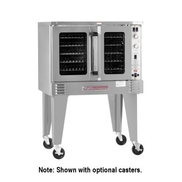 Southbend SLES/10SC_240/60/1 38" SL Series Single Deck Full Sized Standard Depth Electric Convection Oven - 12kW