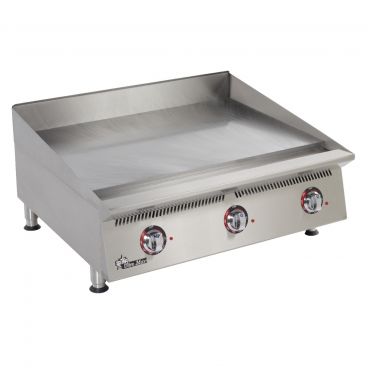 Star 836TA_LP Ultra Max 36" Countertop Liquid Propane Griddle With Snap Action Thermostatic Controls - 90,000 BTU