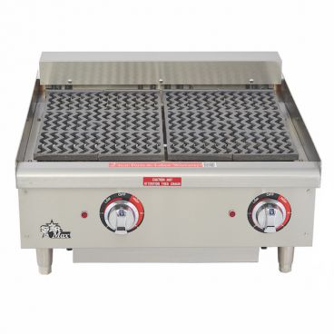 Star Max 5124CF_208/60/3 24" Stainless Steel Electric Charbroiler - 208V / 3 Phase