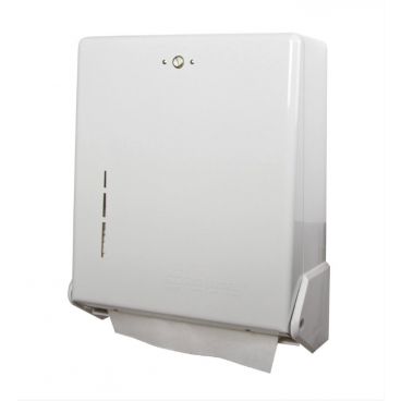 San Jamar T1905WH 14-1/2" C-Fold / Multifold Towel Dispenser - White