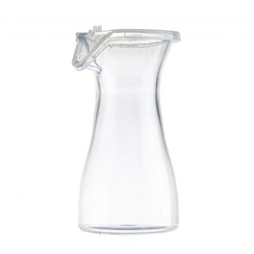 Tablecraft 10715 11 oz Clear Plastic Carafe with Lid