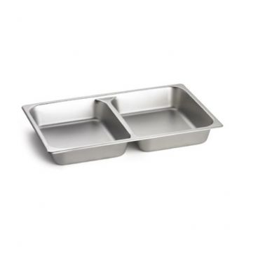 Tablecraft CW40298 Stainless Steel 4.5 qt. Rectangular Food Pan, fits CW40161