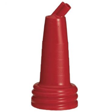 Tablecraft N14R Plastic Red Long Neck Top For Saferfood Solutions PourMaster Series