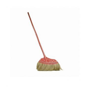 Thunder Group PLSP001 46-1/2” Coconut Broom With Bamboo Handle