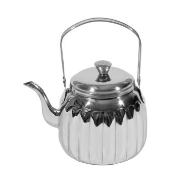Town 24174 74 Oz. Casablanca Stainless Steel Teapot With Gooseneck Spout