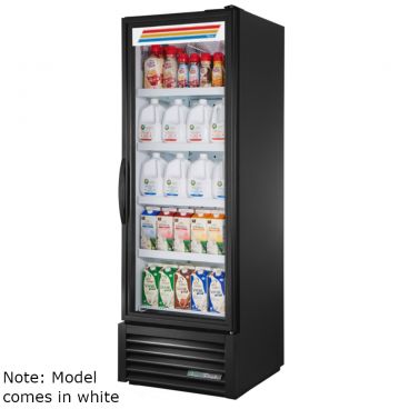 True FLM-27~TSL01 27" White Full Length One Section Refrigerated Merchandiser - 115V