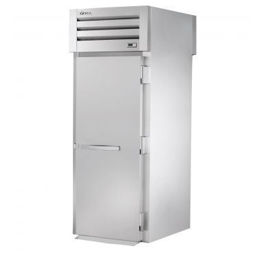 True STR1HRT-1S-1S Spec Series 1-Section 35" Wide Full-Height Solid Swing Door Insulated Roll-Thru Heated Holding Cabinet With Stainless Steel Exterior And Interior, 115/208-230V 2000 Watts