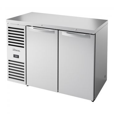 True TBR48-RISZ1-L-S-SS-1 48" Stainless Steel Back Bar Refrigerator with LED Interior Lighting