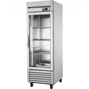 True TH-23G-FGD01 TH Series 1-Section 27" Wide Full-Height Framed Glass Door Version 01 Insulated Reach-In Heated Holding Cabinet With Stainless Steel Exterior And Interior, 115V 850 Watts
