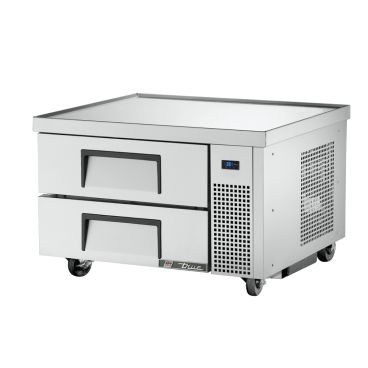 True TRCB-36 36-3/8” Two Drawer Refrigerated Chef Base With R513A Refrigerant - 115V