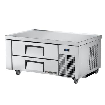 True TRCB-48 48-3/8” Two Drawer Refrigerated Chef Base With R513A Refrigerant - 115V