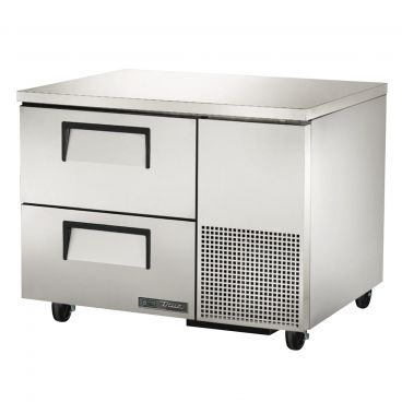 True TUC-44D-2-HC 44-1/2” Two Drawer Deep Under-Counter Refrigerator With Hydrocarbon Refrigerant - 115V