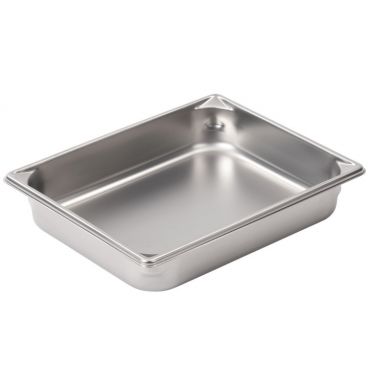 Vollrath 30122 2-1/2" Deep Super Pan V Stainless Steel 2/3 Size Steam Table Pan / Hotel Pan