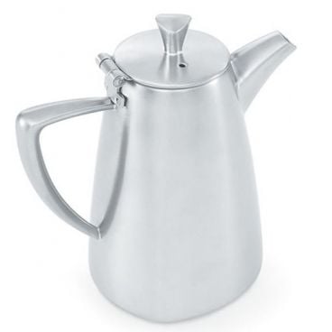 Vollrath 46300 Triennium 10 Ounce Coffee Pot with Satin Finish and Spout