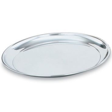 Vollrath 47212 Stainless Steel 12" Round Serving Tray