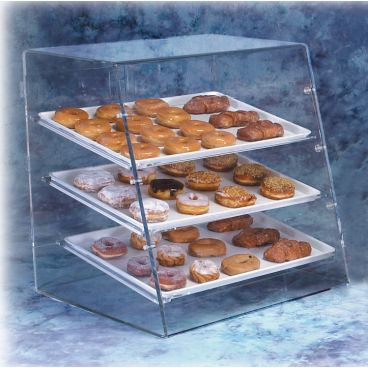 Vollrath LBC Acrylic Angled Bakery Case w/Front & Rear Doors, Full Sheet