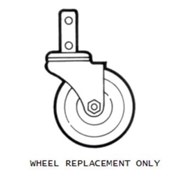 Channel Mfg W48SP 10" x 2.75" Semi-Pneumatic Wheel Replacement