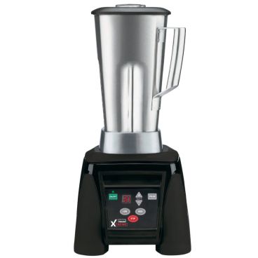 Waring MX1100XTS MX Series Xtreme High-Power 64 oz Stainless Steel Container Heavy-Duty 3.5 HP Motor Commercial Bar Blender With Timer And Electronic Membrane Keypad, 120V