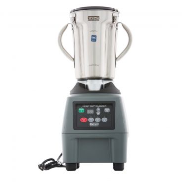 Waring CB15T 1-Gallon Stainless Steel Container Heavy-Duty 3.75 HP 3-Speed Motor Commercial Food Blender With 3-Minute Timer, 120V