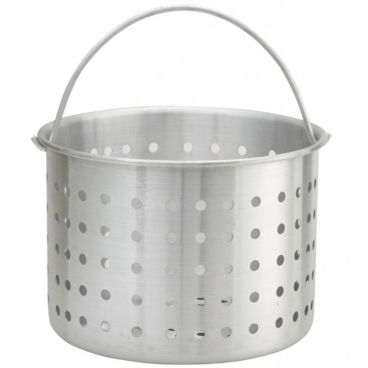 Winco ALSB-20 20 qt. Aluminum Steamer Basket