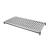 Cambro ESK1860V4580 Brushed Graphite Elements 18 Inch x 60 Inch Plastic Camshelving Vented Shelf Plate Kit