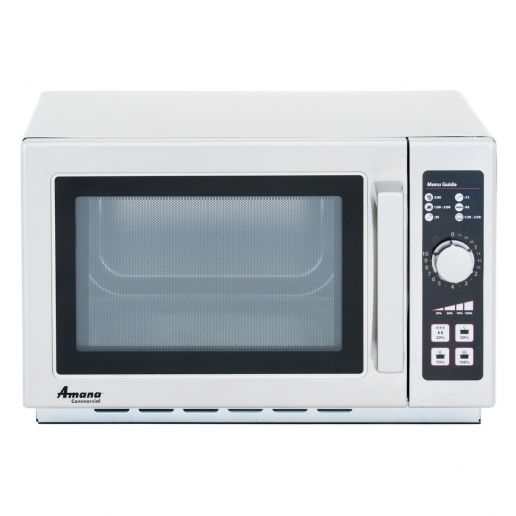 Amana RCS10DSE Medium Volume Stainless Steel Commercial Microwave