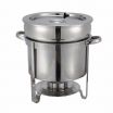 Winco 211 11 Qt. Stainless Steel Soup Chafer