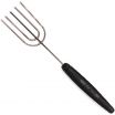 Matfer 262024 Stainless Steel 5 Tine Chocolate Serving Fork with Polypropylene Handle