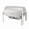 Winco 601 Madison 8 Qt. Full Size Roll Top Chafer