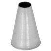 Ateco 807 Stainless Steel #807 Plain Standard Large Base Decorating Tube Piping Tip (August Thomsen)
